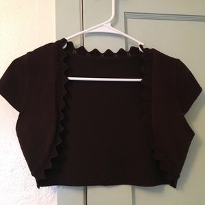 Brown shrug